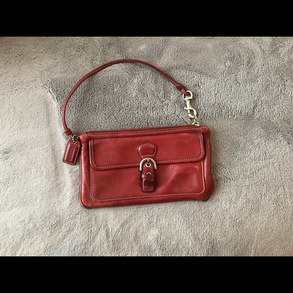 AUTHENTIC coach wristlet
